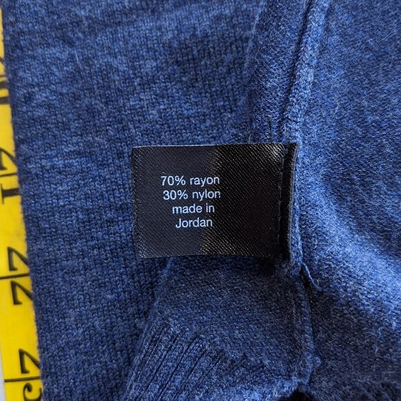 Lane Bryant open front cardigan sweater, long sleeve, dark blue, size 22/24 - Picture 8 of 9